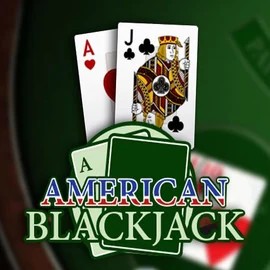 American Blackjack logo by Habanero at BetOnRed Casino