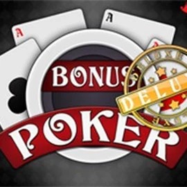 Bonus Poker Deluxe - 3 Hands slot icon by RTG (Reel Time Gaming), available at BetOnRed Casino