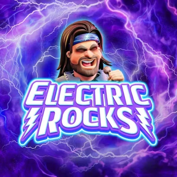 Electric Rocks online game logo by Inspired Gaming on betonredkasino.gr