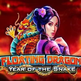 Floating Dragon Year of the Snake logo – Slots by Pragmatic Play at BetOnRed Casino