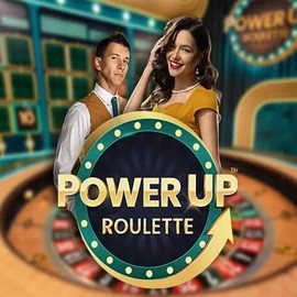 PowerUP Roulette slot visual from Pragmatic Play available on betonredkasino.gr