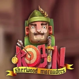 Robin Sherwood Marauders slot logo by Yggdrasil at BetOnRed CasinoRobin Sherwood Marauders