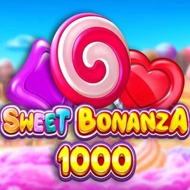 Sweet Bonanza 1000 logo by Pragmatic Play BetOnRed Casino