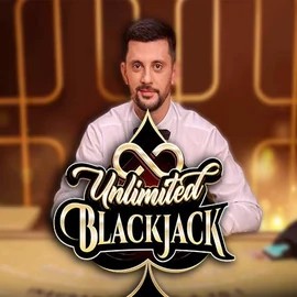Live Casino logo of Unlimited Blackjack from Ezugi at BetOnRed Casino